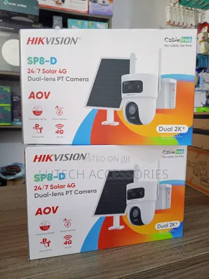 Hikvision AOV 4G Dual Lens PT Solar Camera