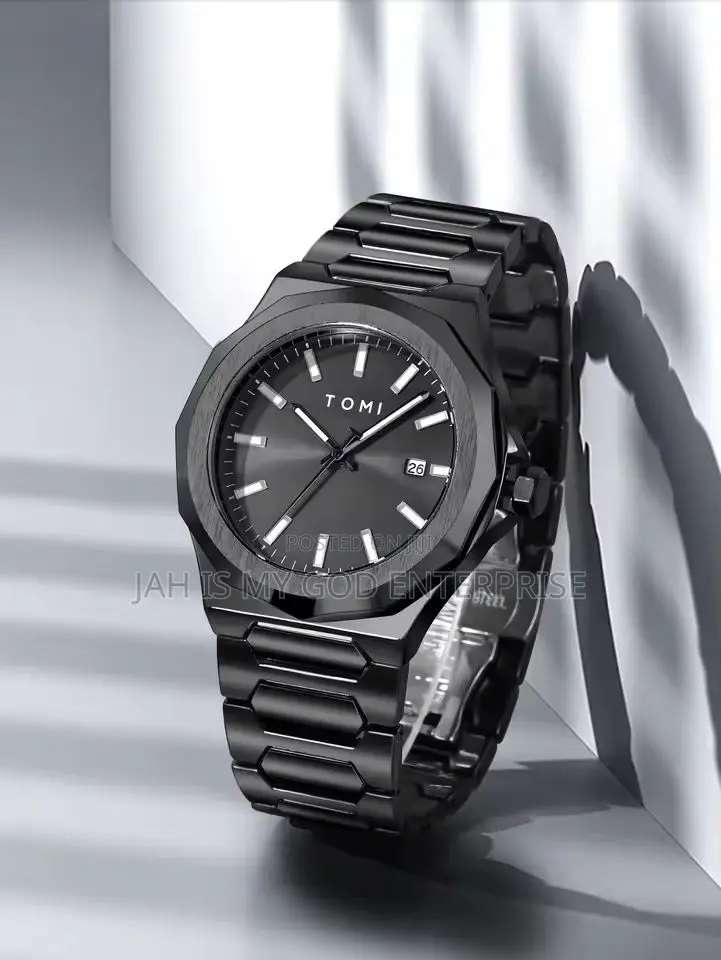 Tomi Luxury Men's Gift Box Set Quality and Versatile Quartz Watch