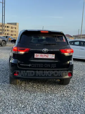 Toyota Highlander 2019 Black
