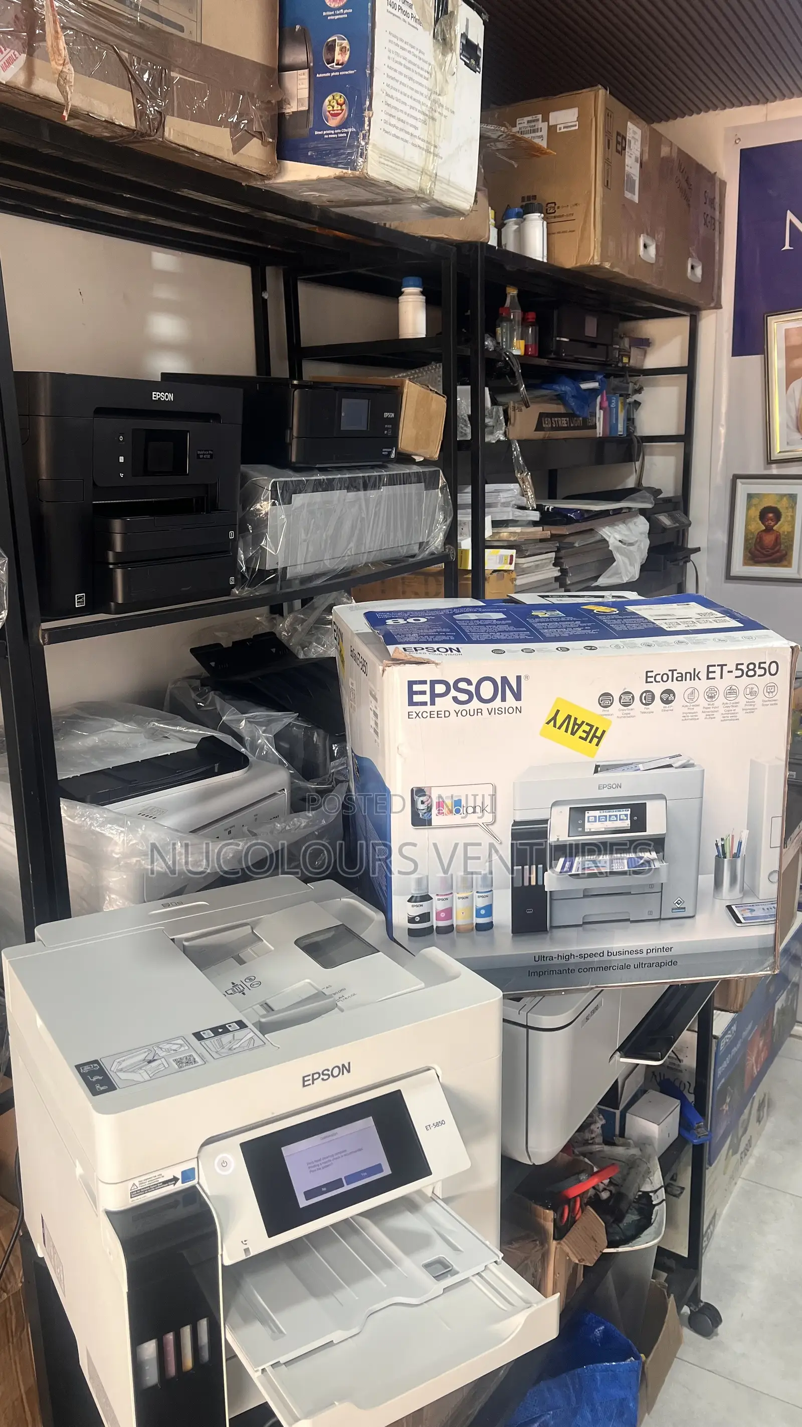 A4 Epson ET-5850 Commercial Printer