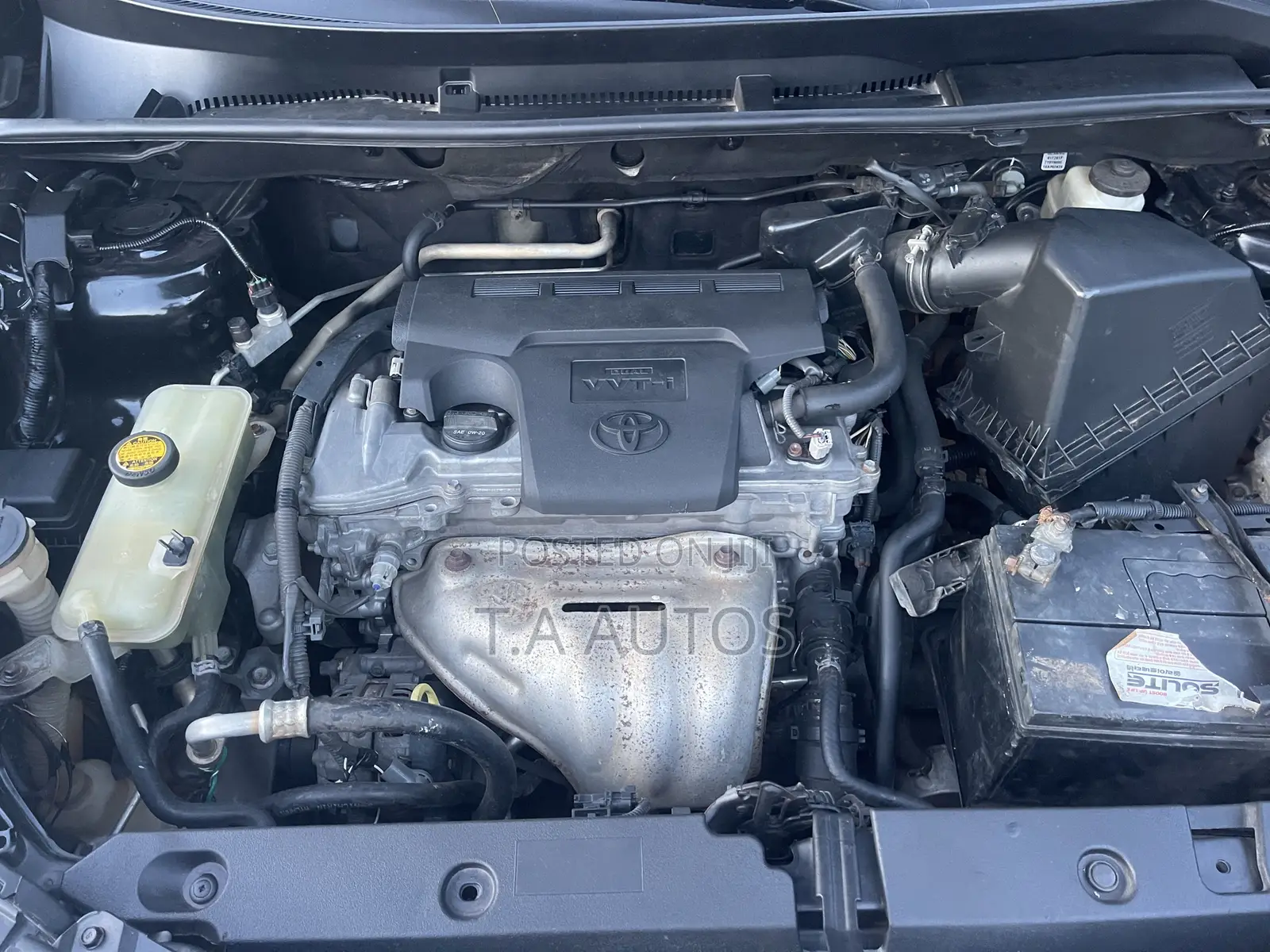 Toyota RAV4 XLE AWD (2.5L 4cyl 6A) 2016 Black