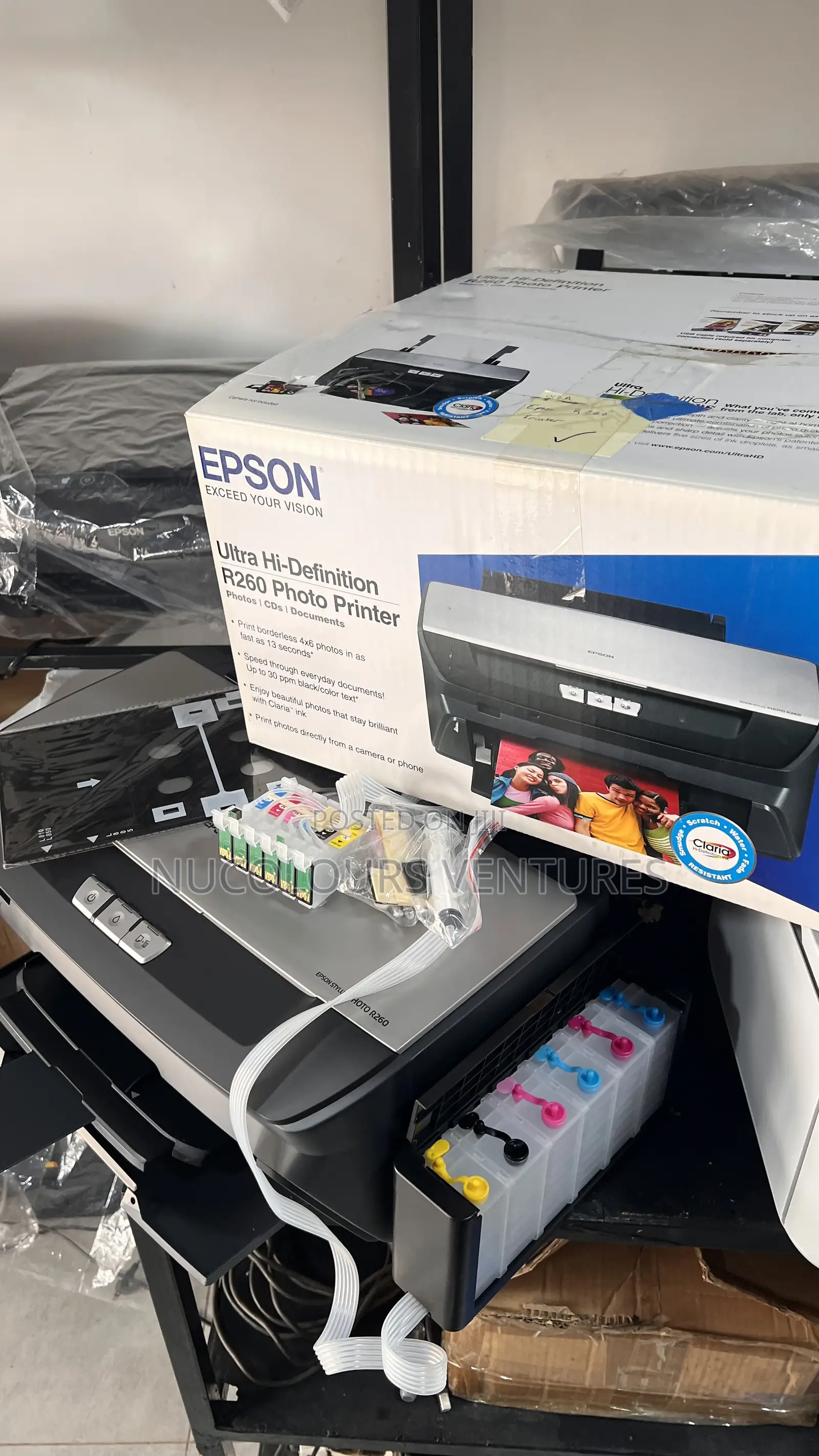 A4 Epson R260 PVC Id Card Printer