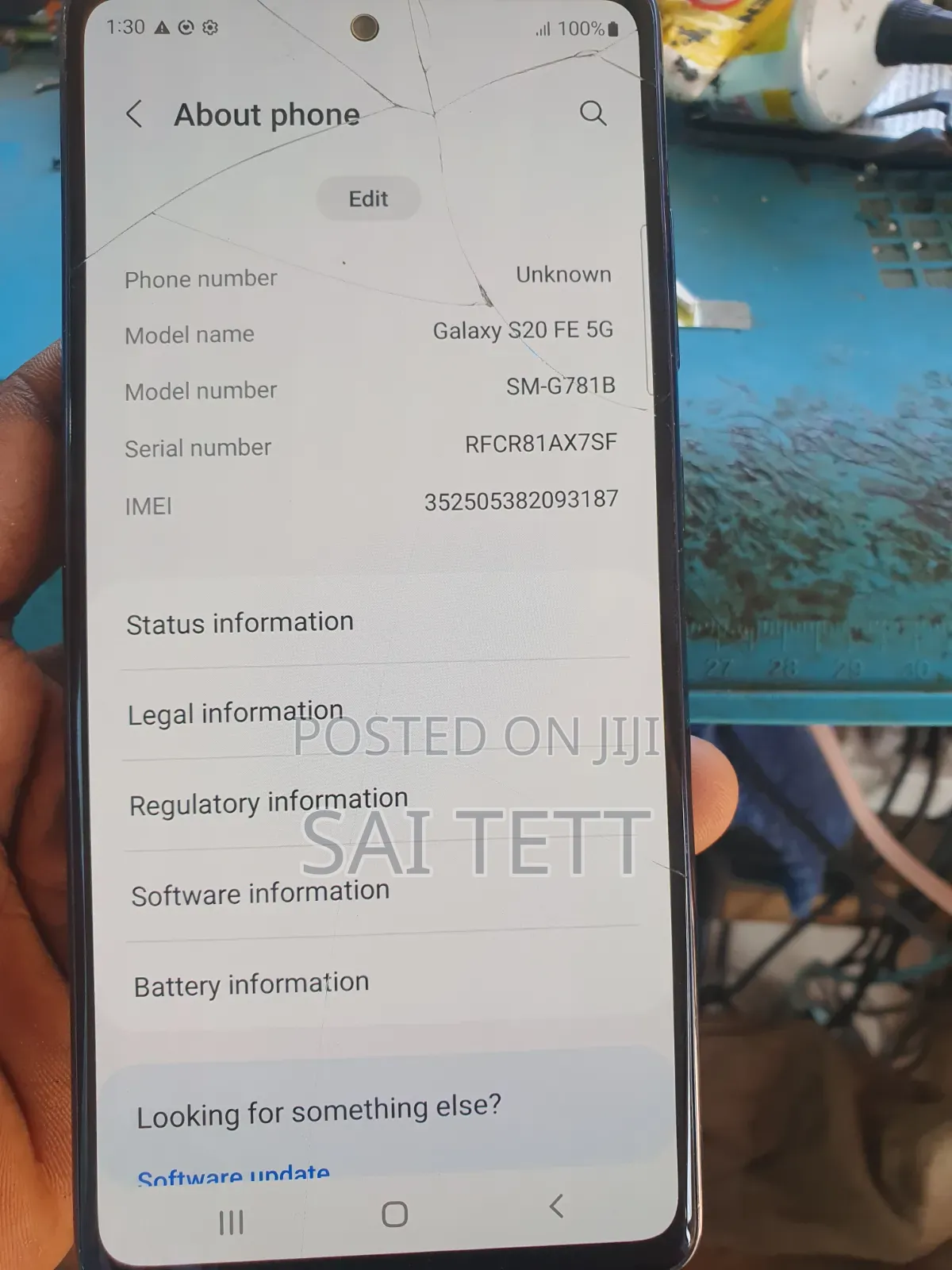 Samsung Galaxy S20 FE 5G 128 GB Black