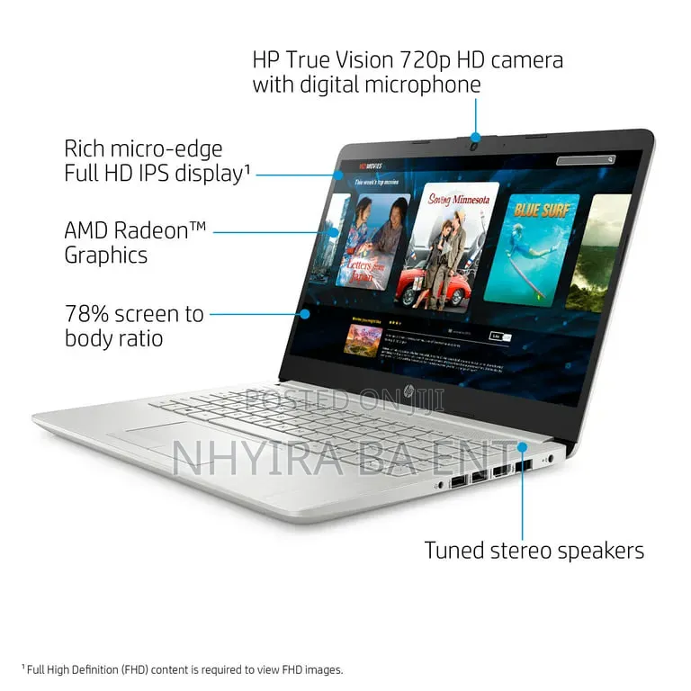 New Laptop HP 15 8GB Intel Core i3 SSD 512GB