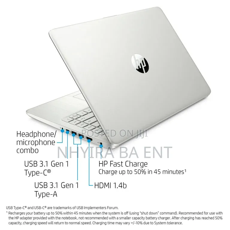 New Laptop HP 15 8GB Intel Core i3 SSD 512GB