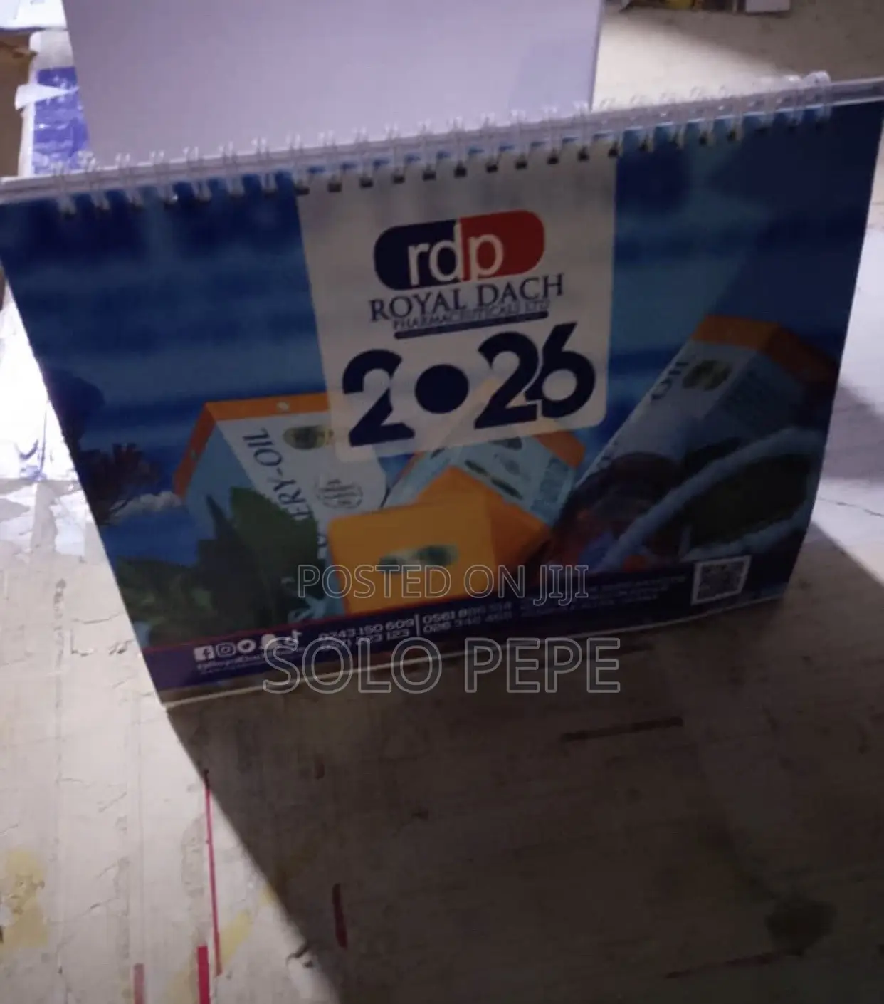 Table Top Calendar