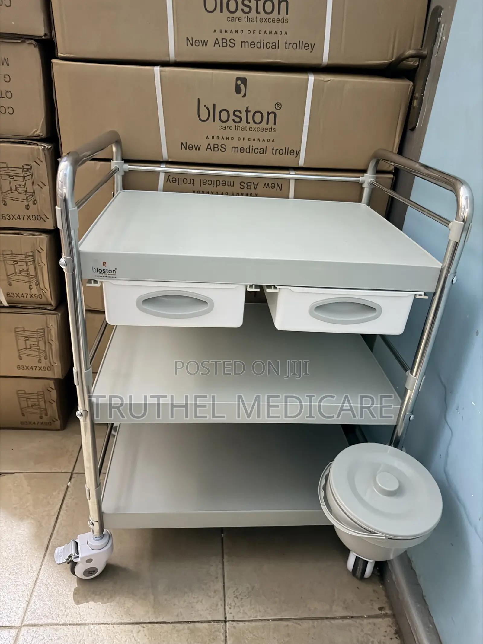 Medicine Trolley(abs/Stainless)