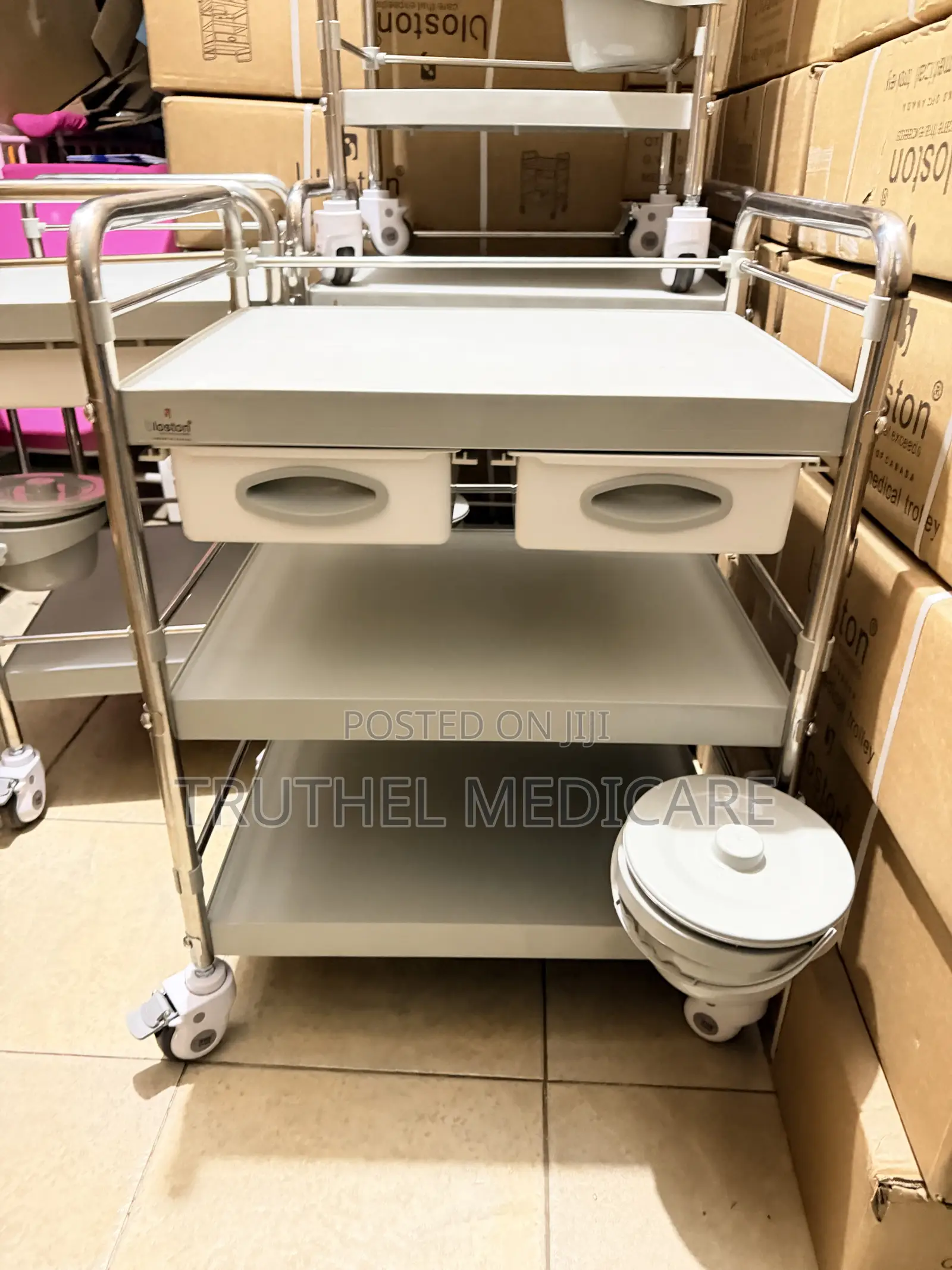 Medicine Trolley(abs/Stainless)