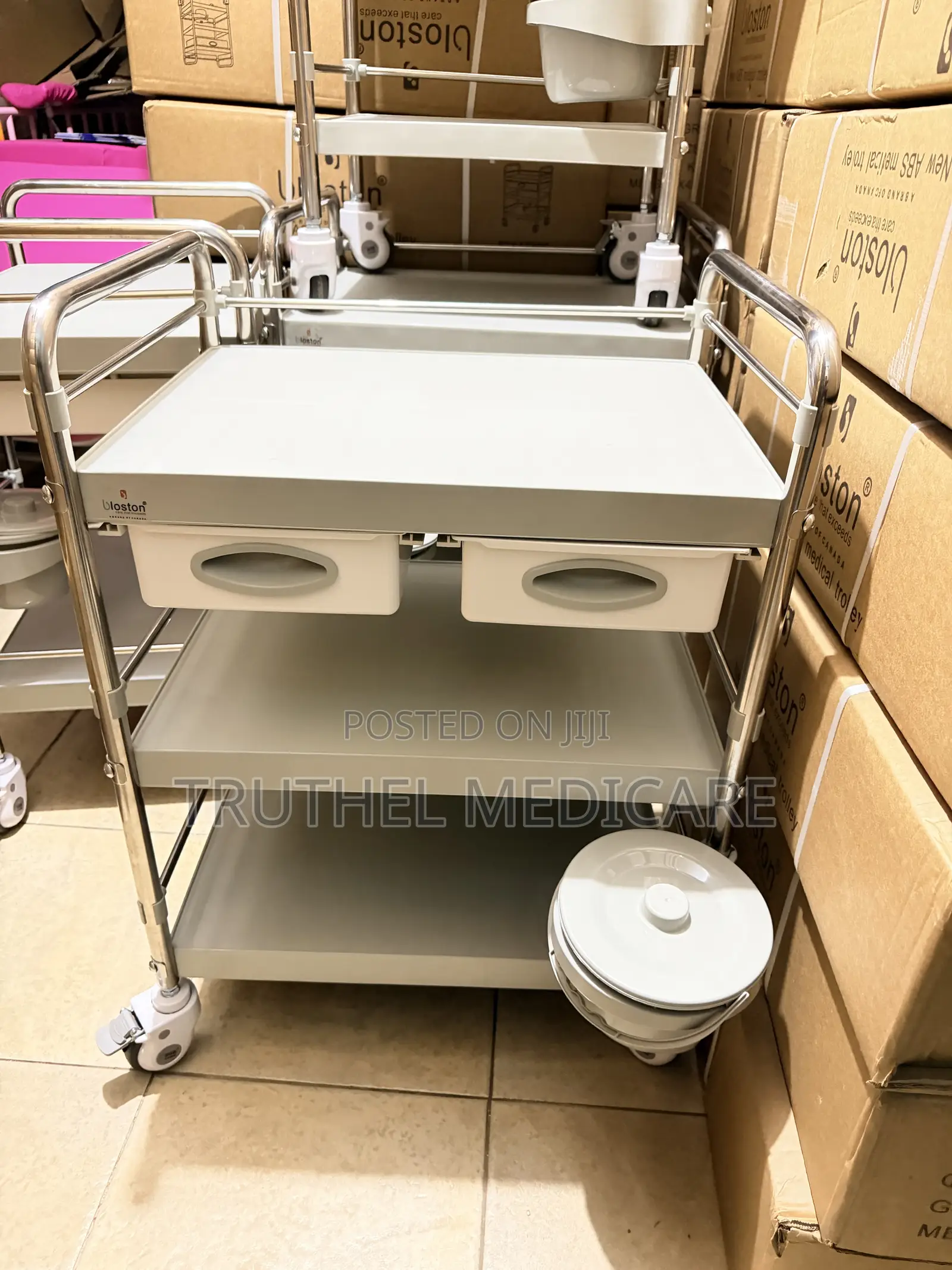 Medicine Trolley(abs/Stainless)