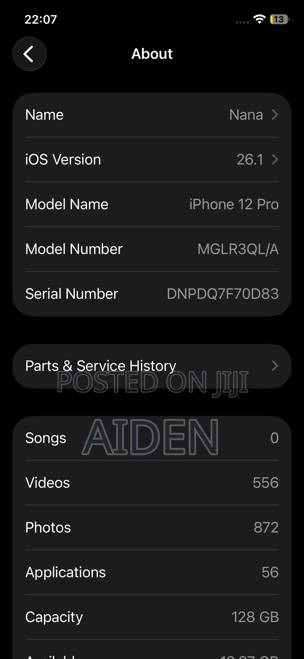 Apple iPhone 12 Pro 128 GB Blue