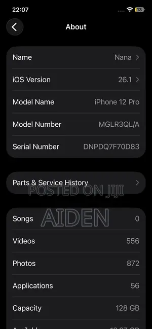Apple iPhone 12 Pro 128 GB Blue