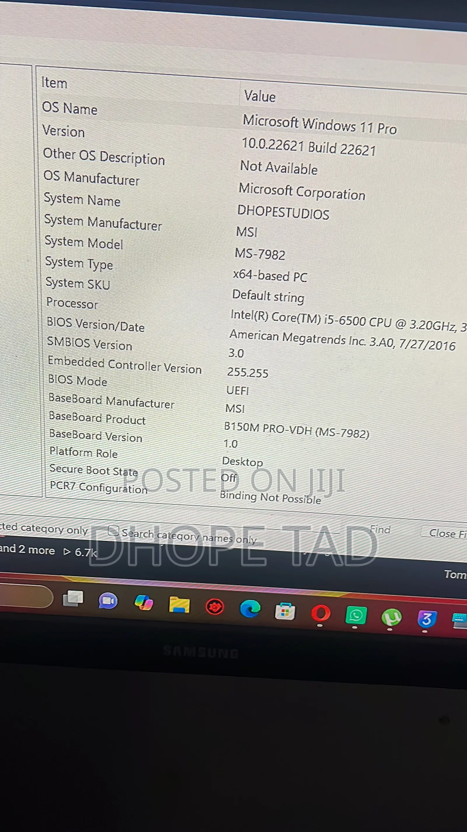 Intel Core I5-6500 3.20GHz Processor – 6th Gen