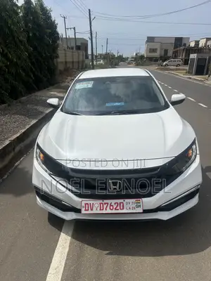 Honda Civic LX Sedan 2019 White