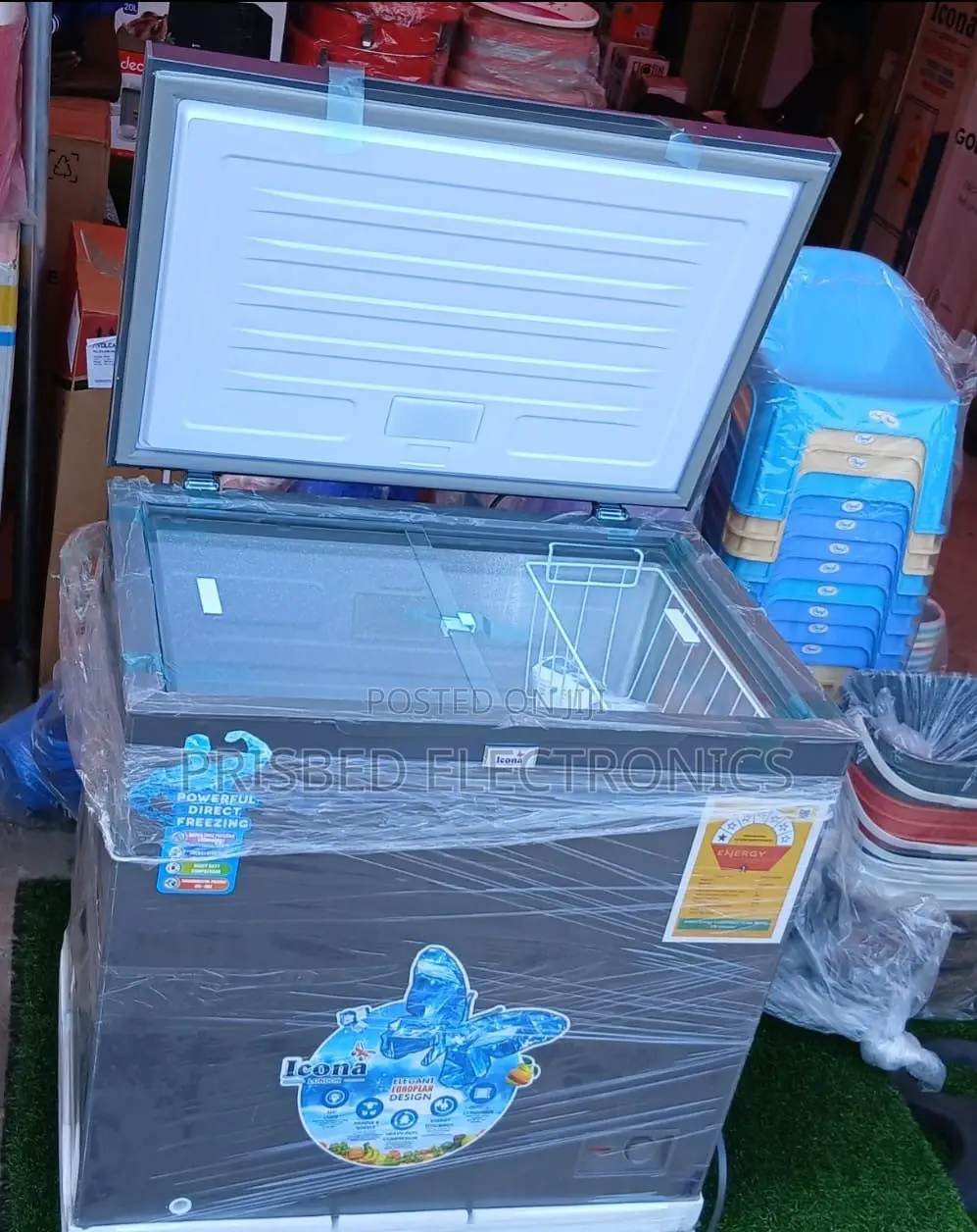 Icona Durable Chest Freezer 200 Liters