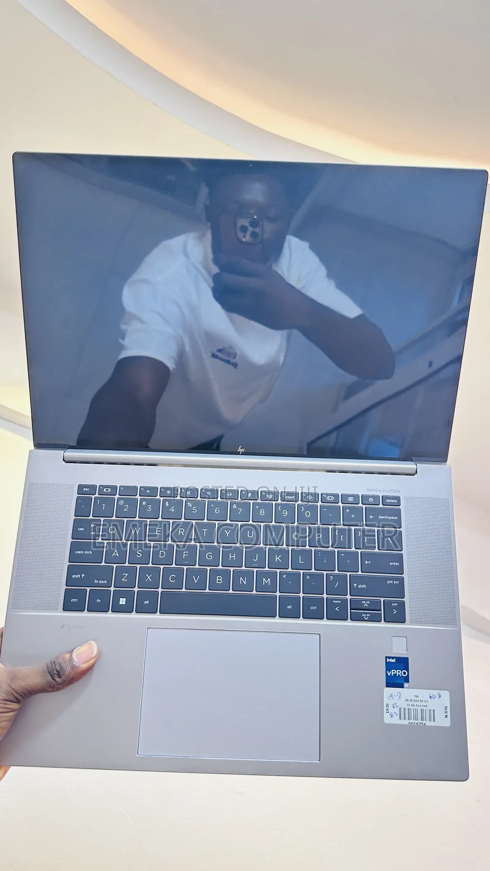 Laptop HP ZBook 16 Studio G10 32GB Intel Core i9 SSD 512GB