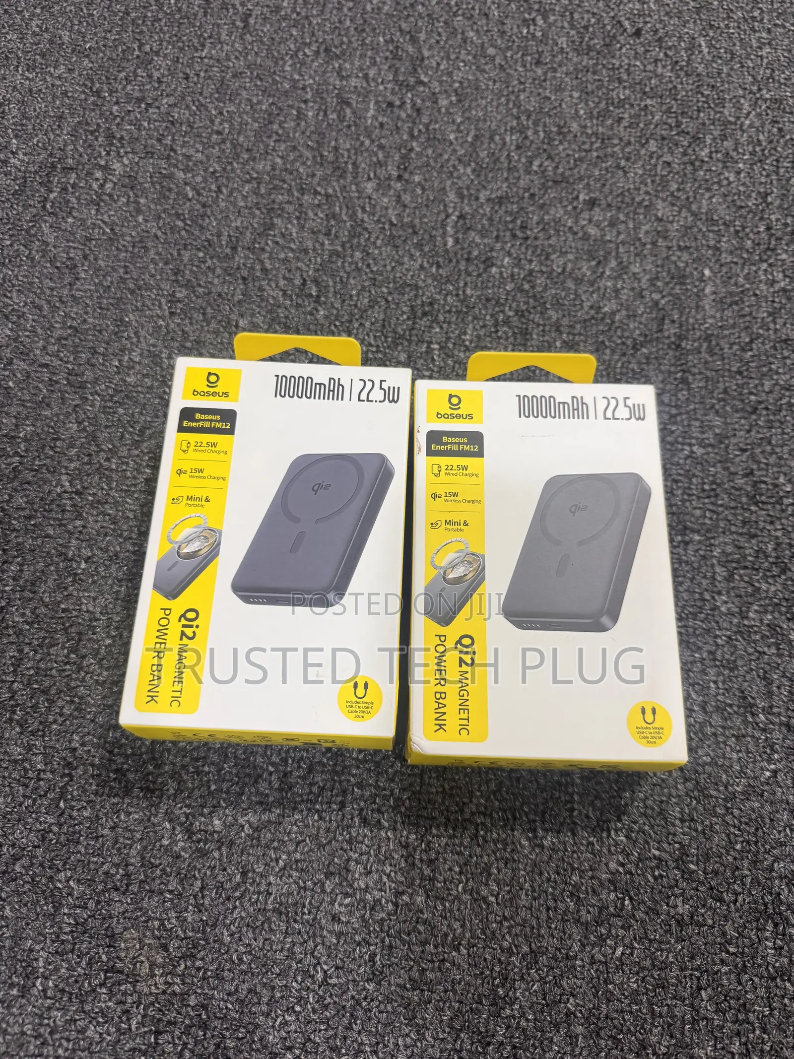 Baseus Q12 Magnetic Power Bank 10,000 Mah From America in Stock