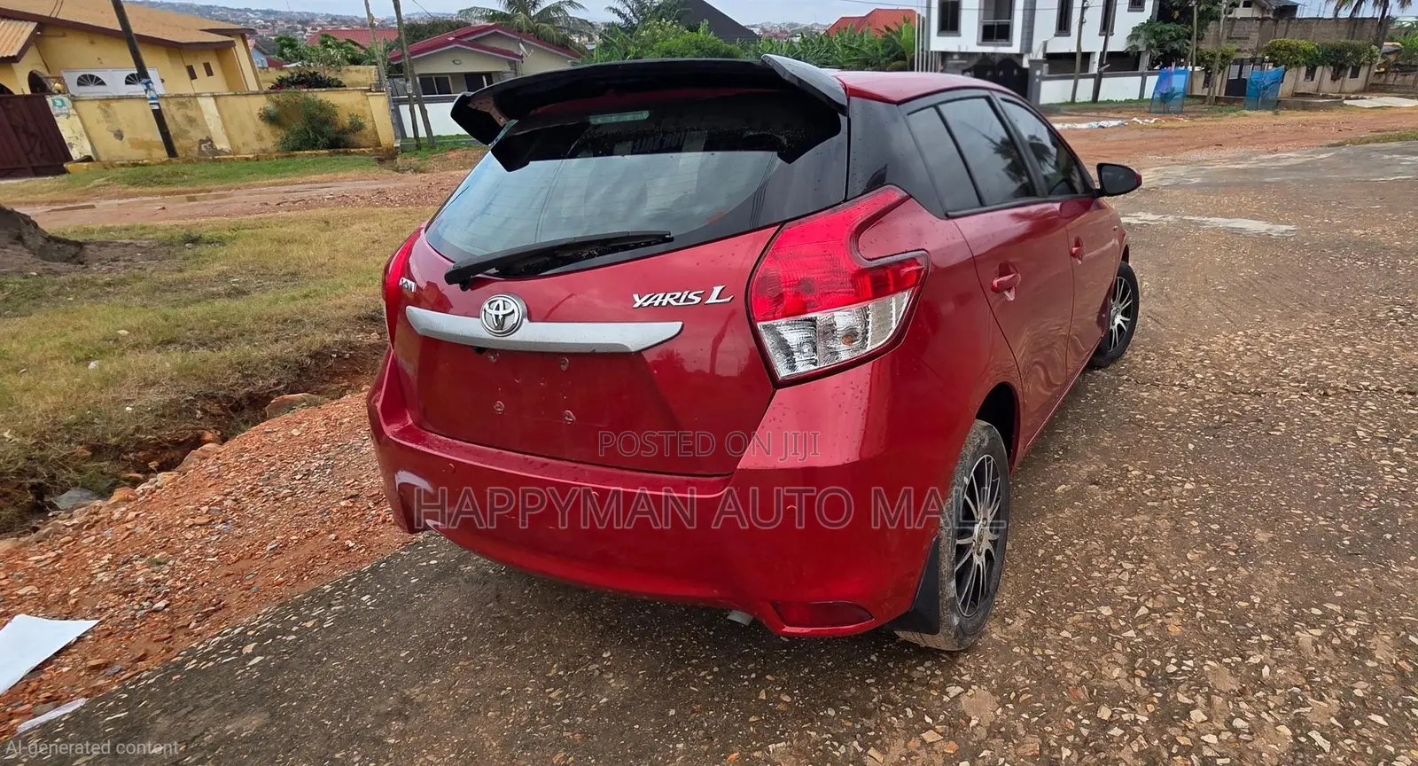 Toyota Yaris L Hatchback 5dr 2016 Red