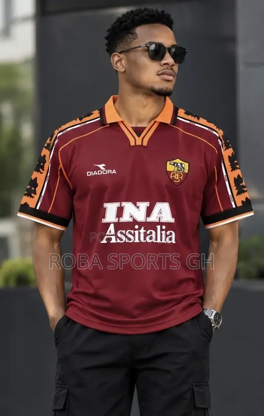 1998/99 AS Roma Retro Home Jersey