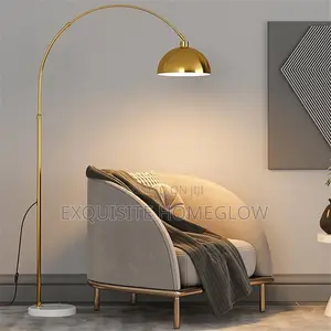 Arc Floor Lamp + Free Bulb Available for Purchase