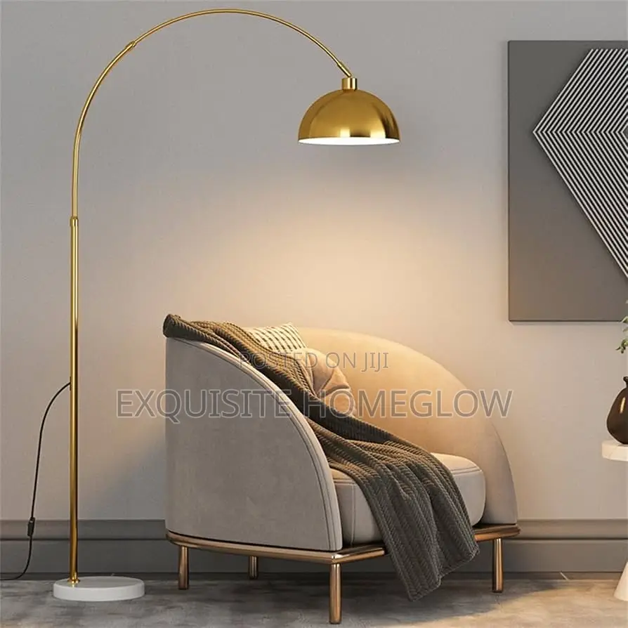 Arc Floor Lamp + Free Bulb Available for Purchase