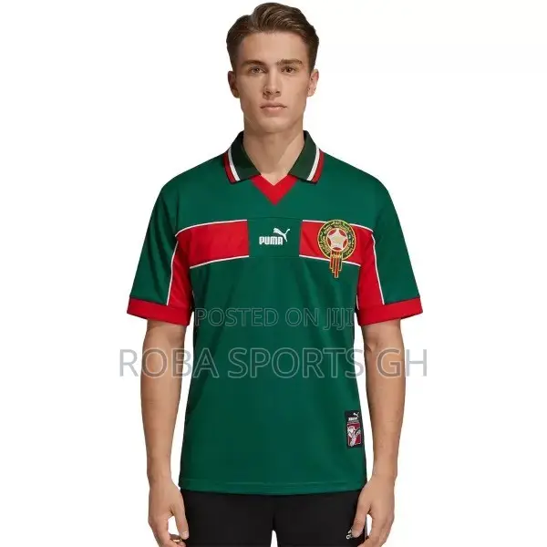 1998 Morocco Retro Home Jersey