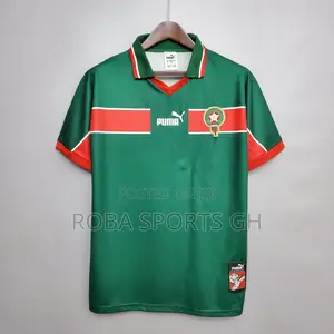 1998 Morocco Retro Home Jersey