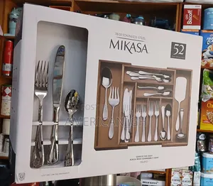 18/10 Stainless Steel Mikasa 52 Pieces Cutlery Set