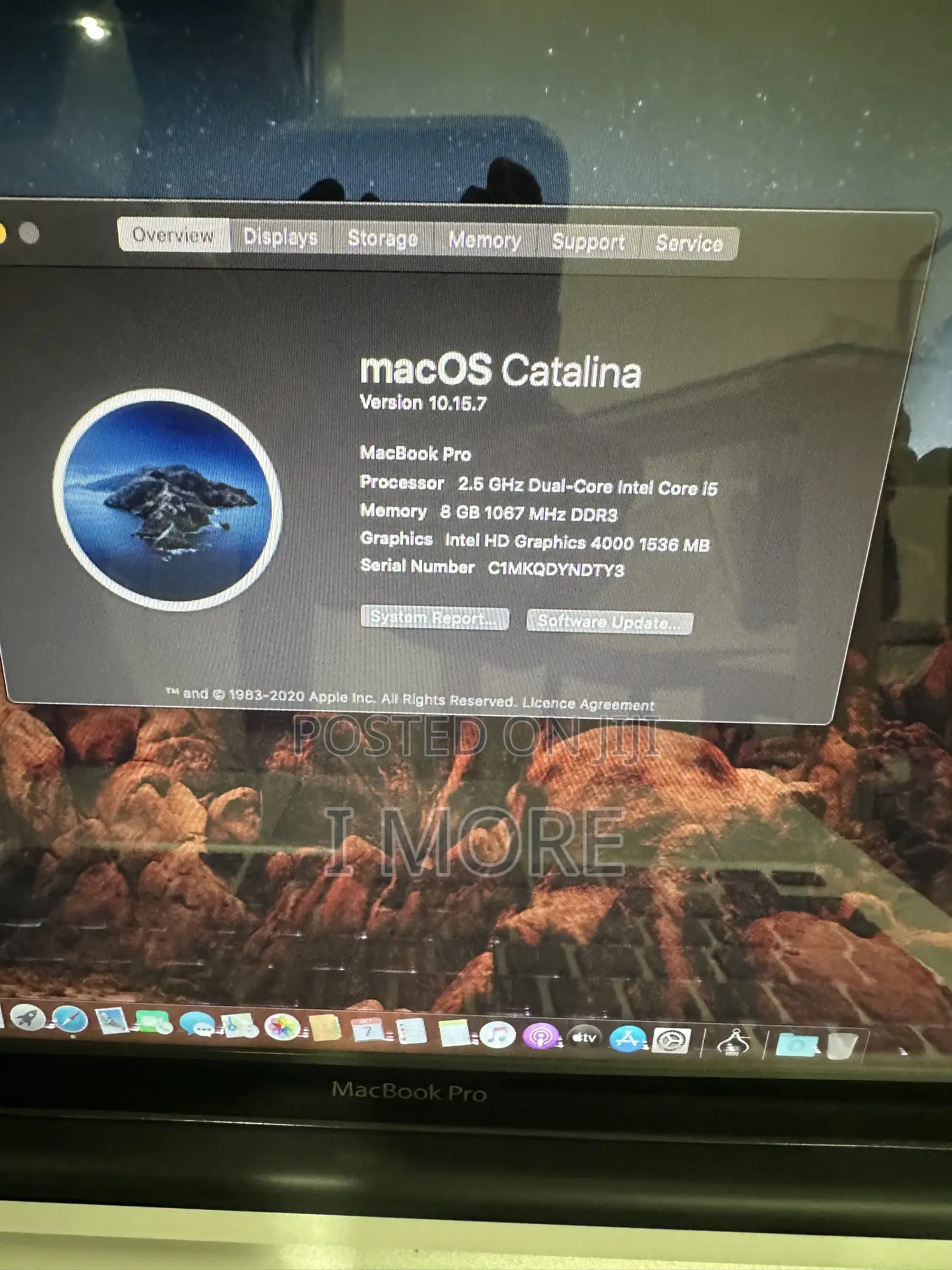 Laptop Apple MacBook Pro 2012 8GB Intel Core i5 HDD 1T