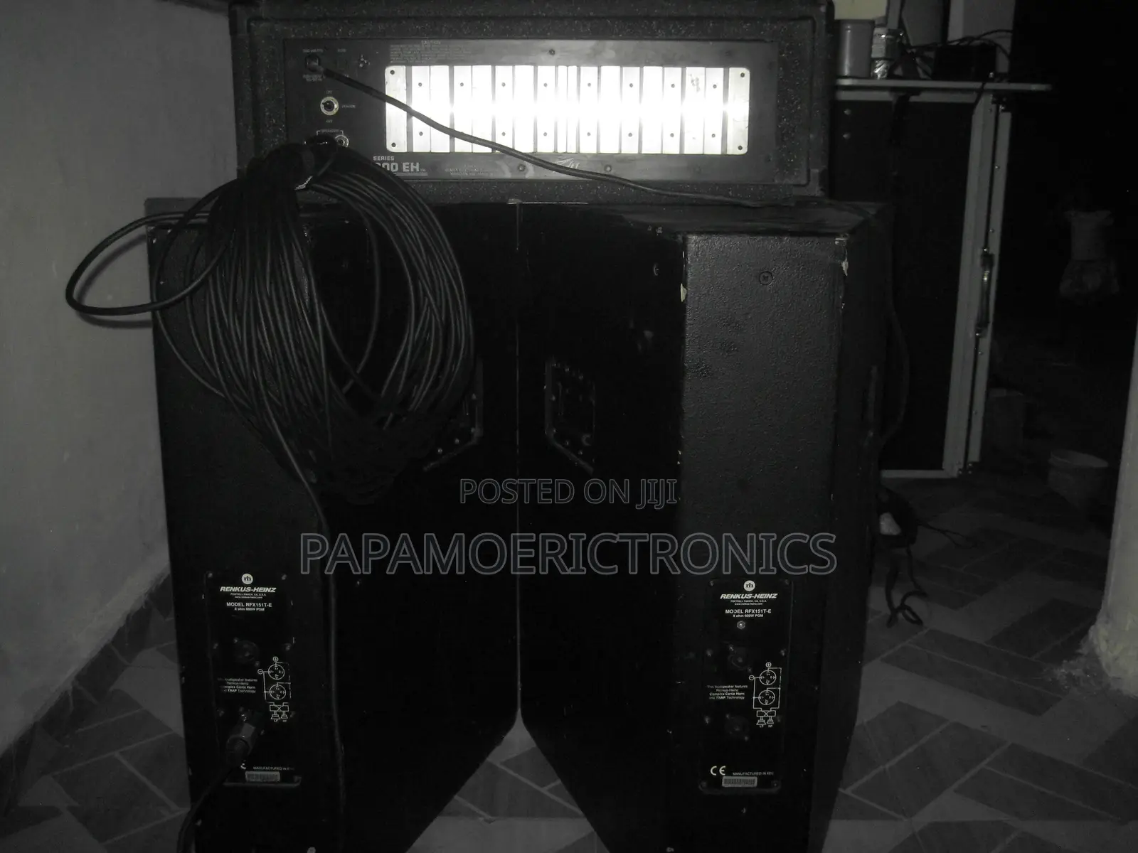 Pa System Speaker and Amplifeir