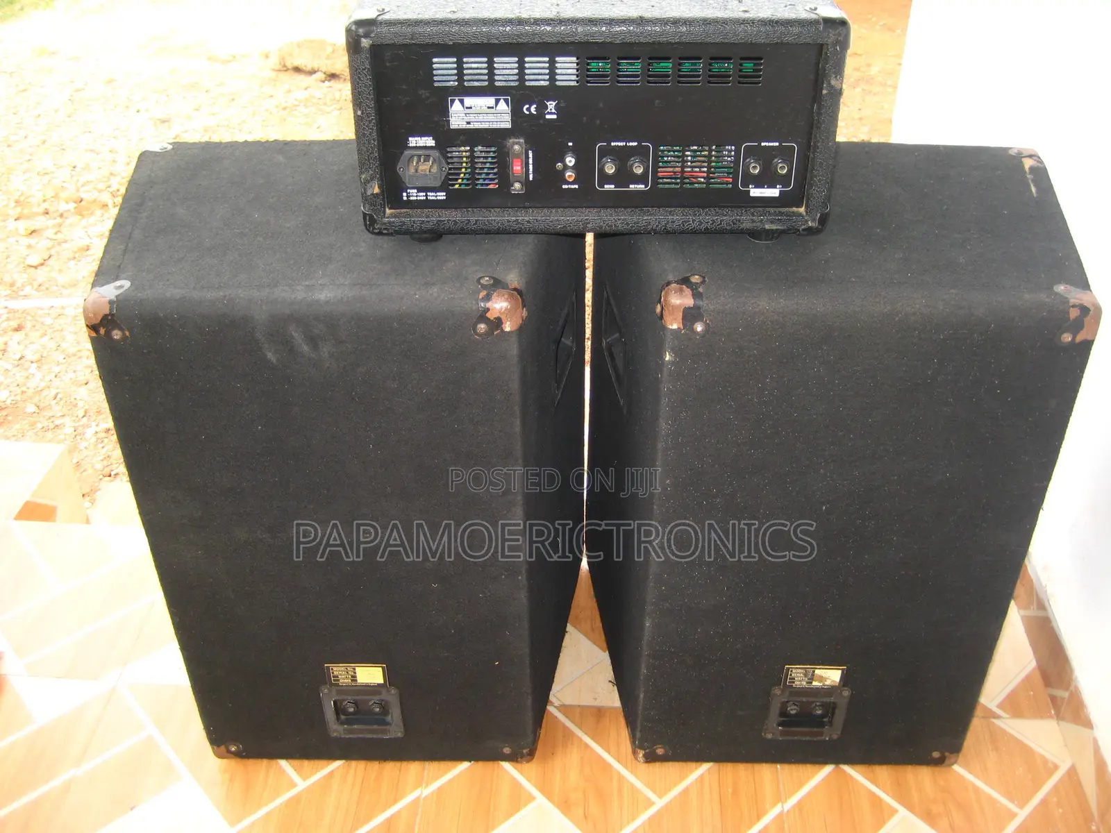 Pa System Speaker and Amplifeir