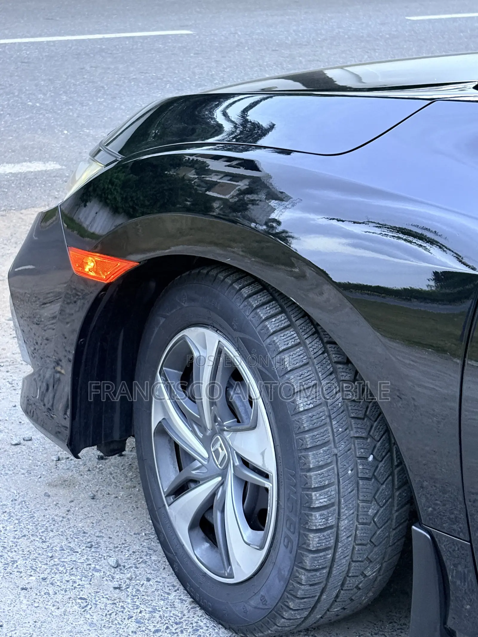 Honda Civic LX Sedan 2020 Black