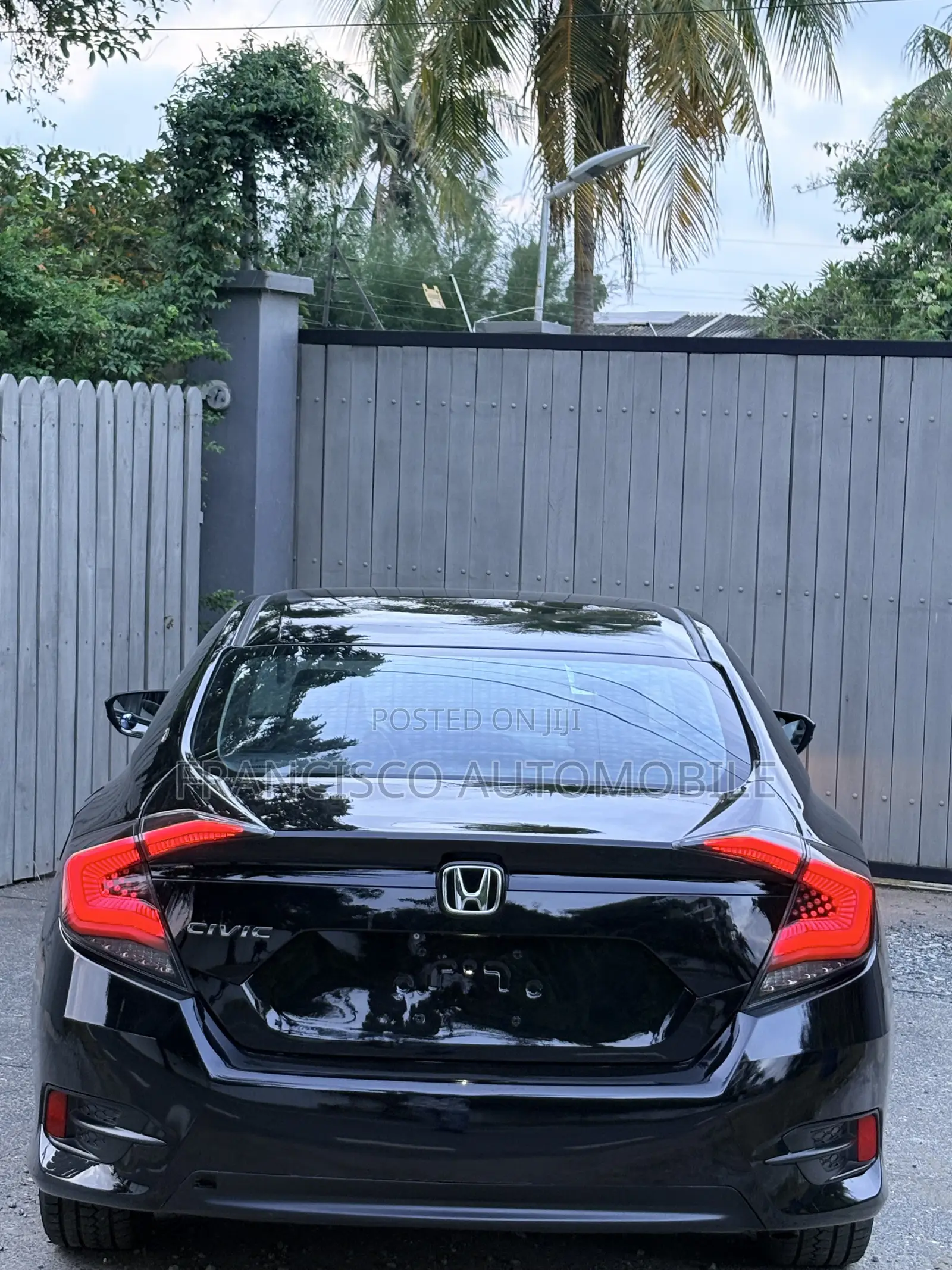 Honda Civic LX Sedan 2020 Black