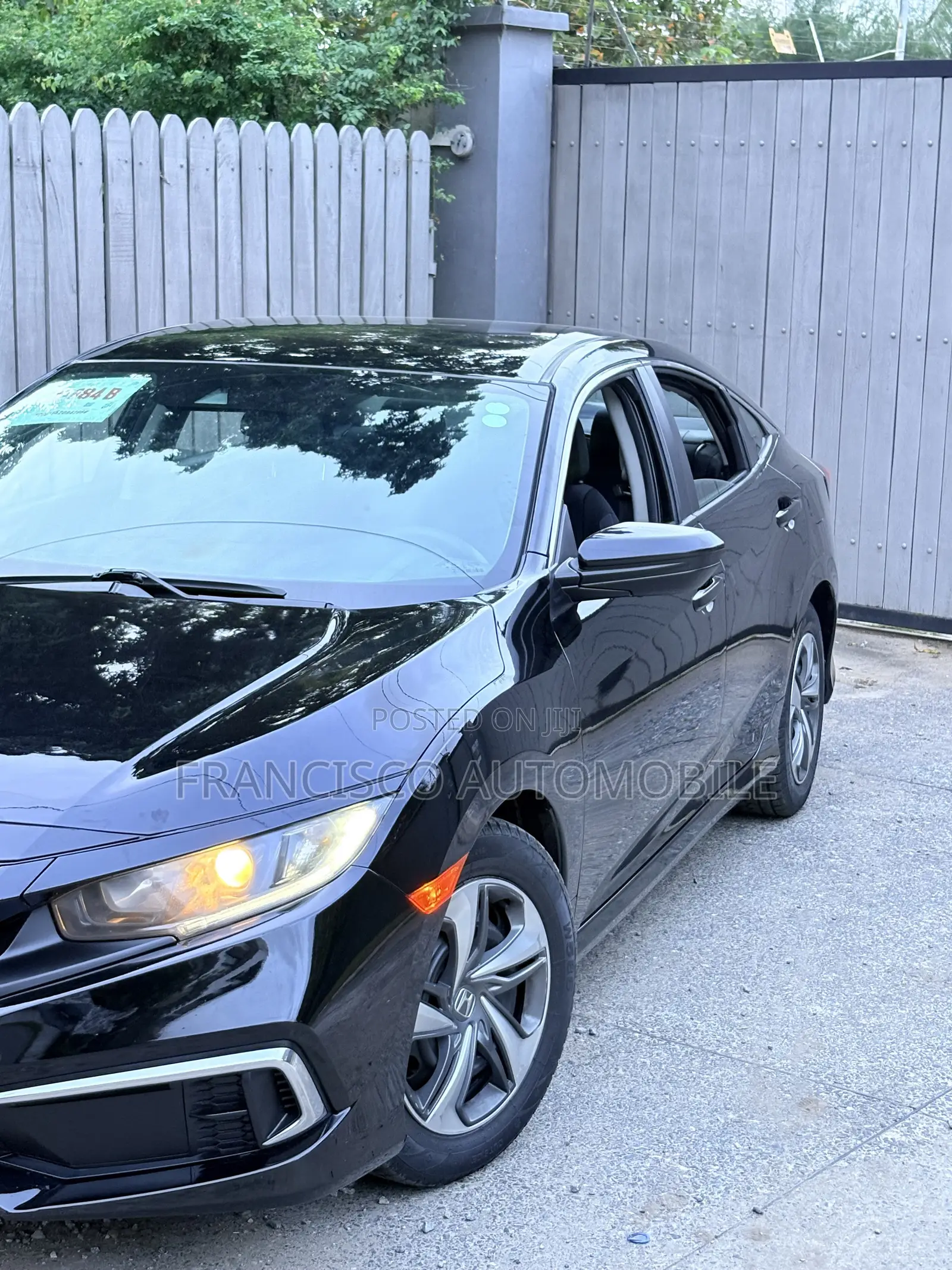 Honda Civic LX Sedan 2020 Black