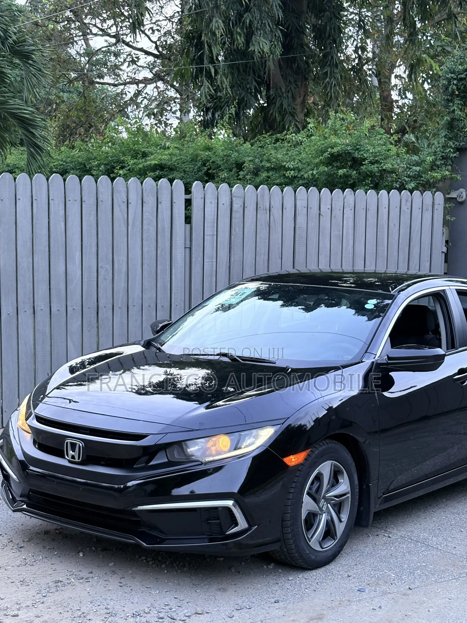 Honda Civic LX Sedan 2020 Black