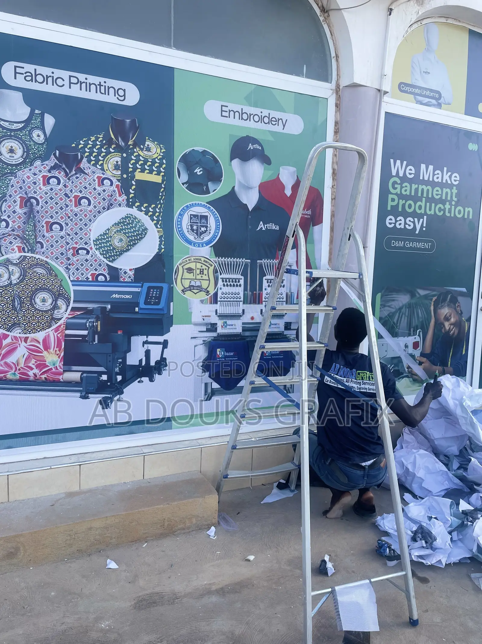 One Vision Sticker for Glass/Office Branding
