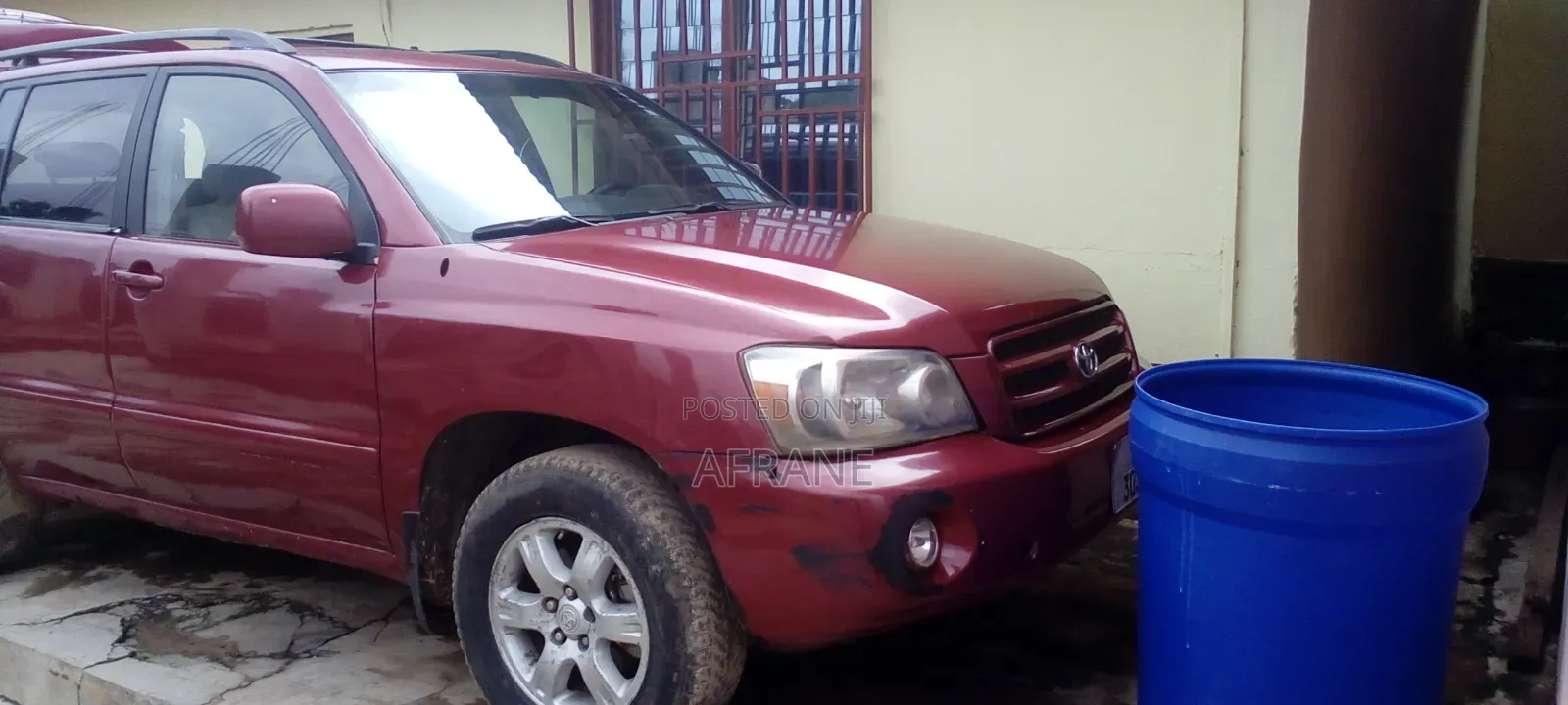 Toyota Highlander 2006 Red