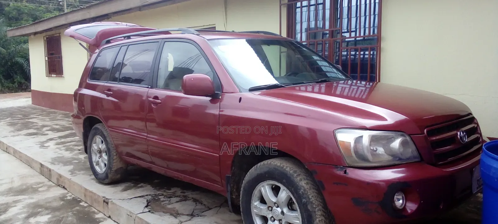 Toyota Highlander 2006 Red