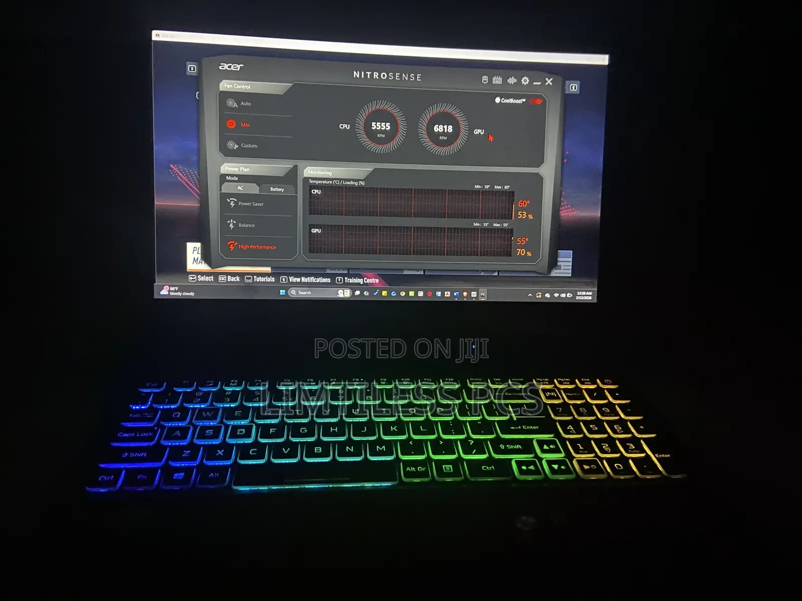 Laptop Acer Nitro 5 24GB Intel Core i9 SSD 512GB