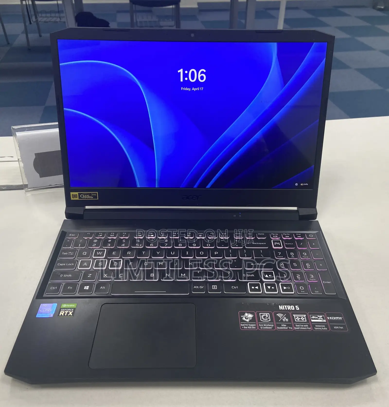 Laptop Acer Nitro 5 24GB Intel Core i9 SSD 512GB