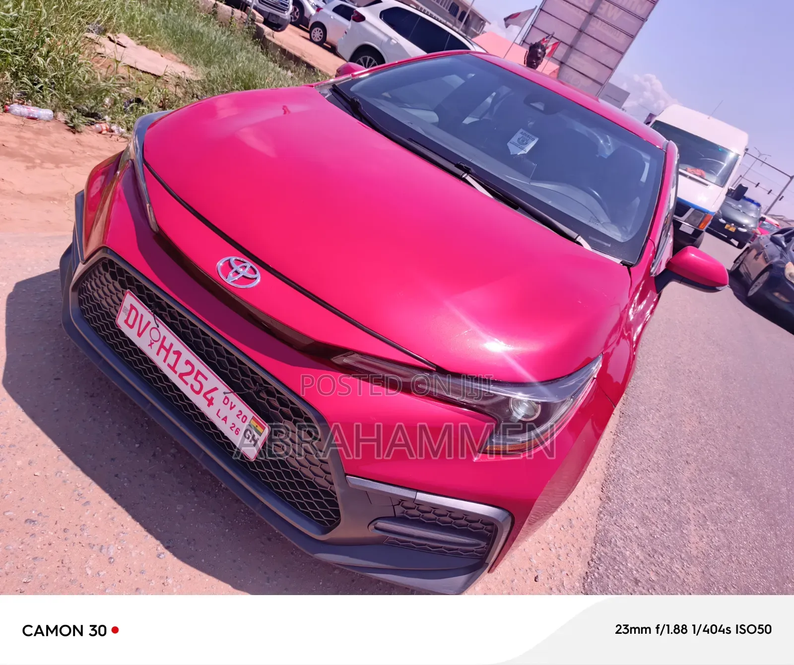 Toyota Corolla LE 2021 Red