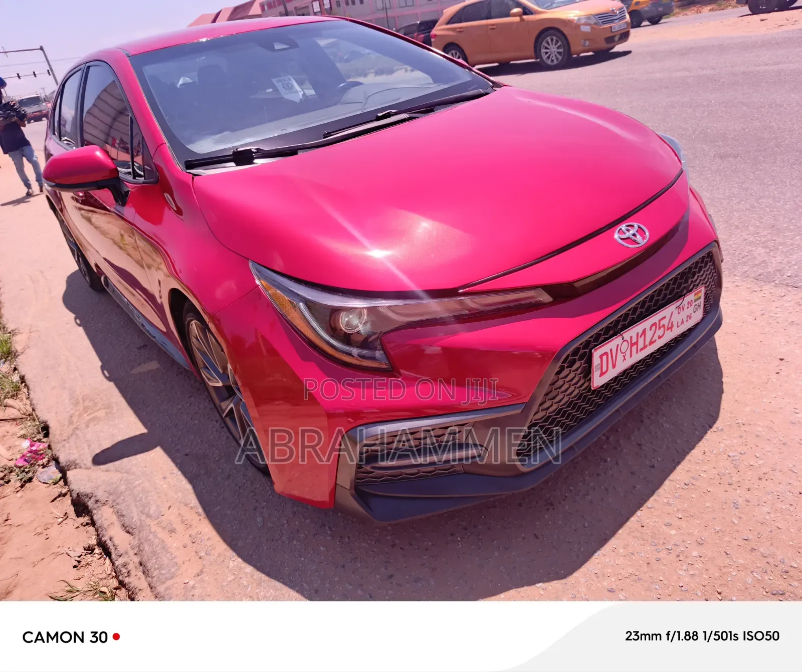 Toyota Corolla LE 2021 Red