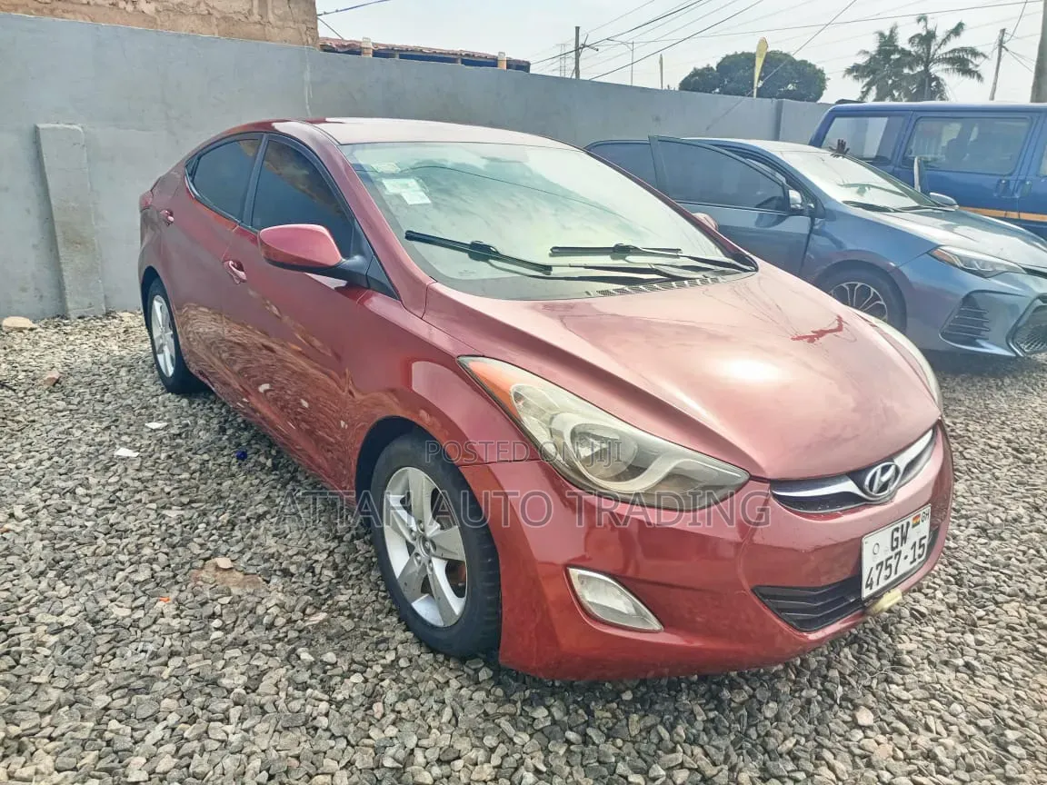 Hyundai Elantra 2015 Red