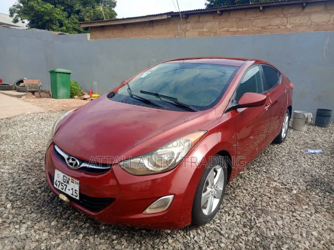 Hyundai Elantra 2015 Red