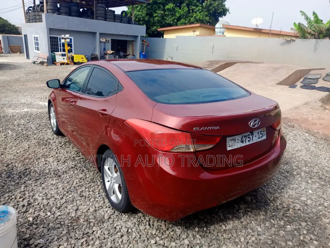 Hyundai Elantra 2015 Red