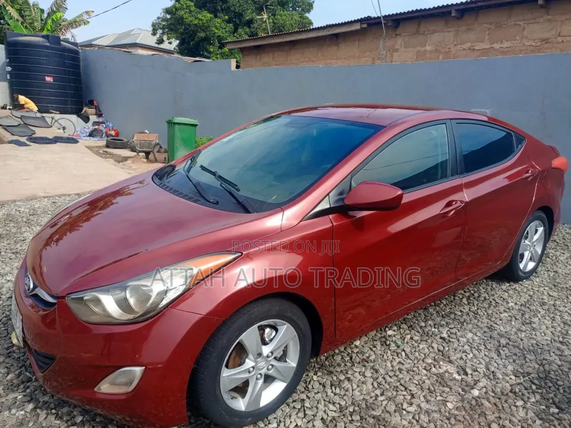 Hyundai Elantra 2015 Red