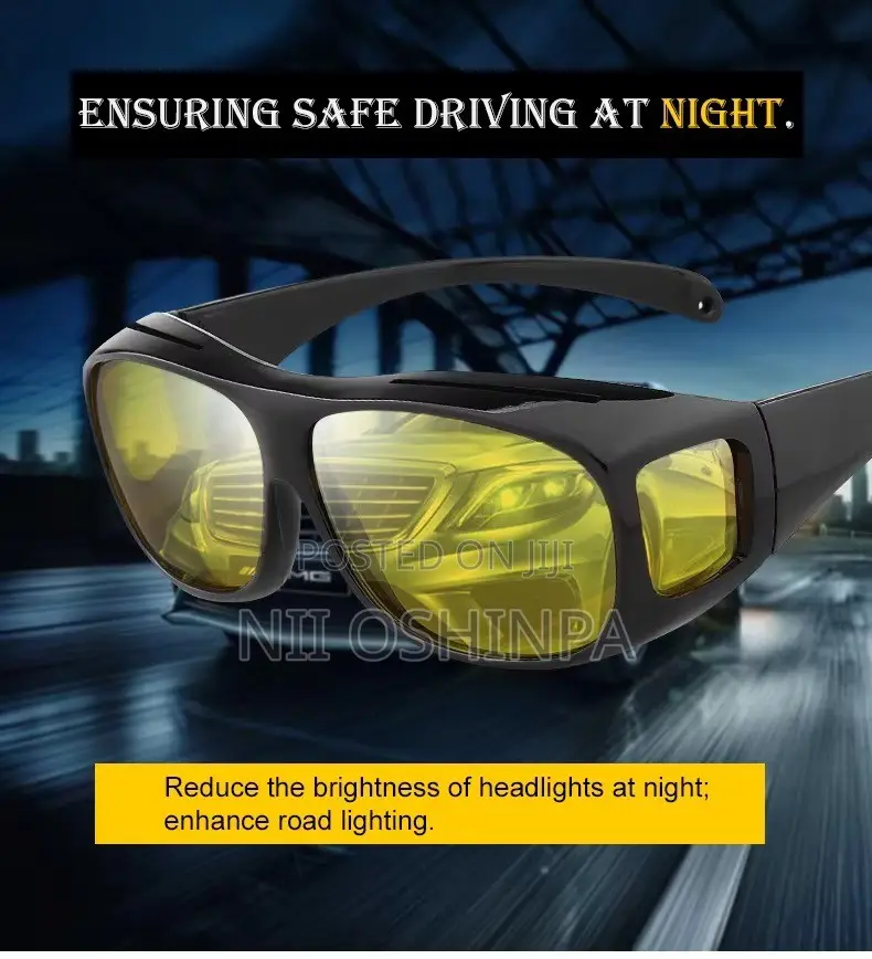 Anti Glare Night Driving HD Vision Glass