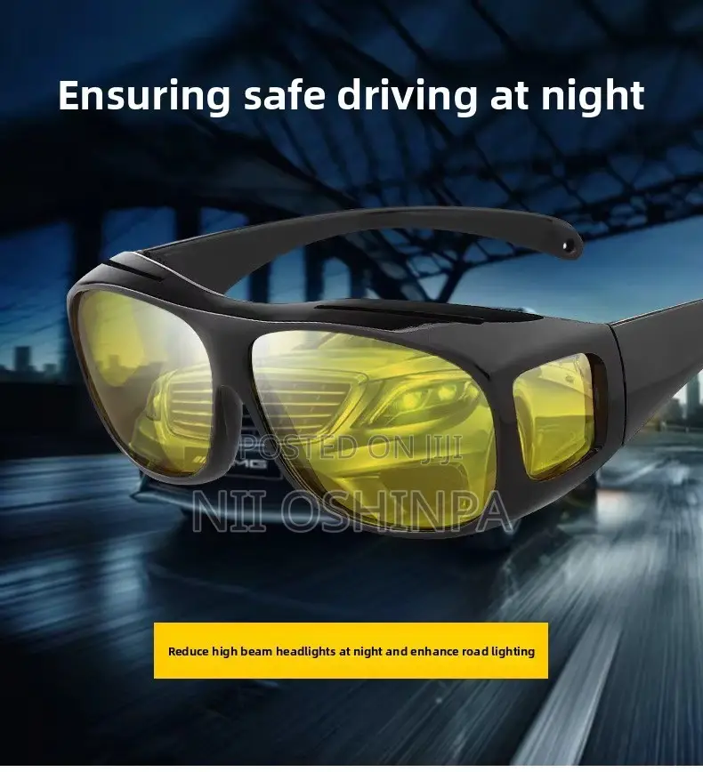 Anti Glare Night Driving HD Vision Glass