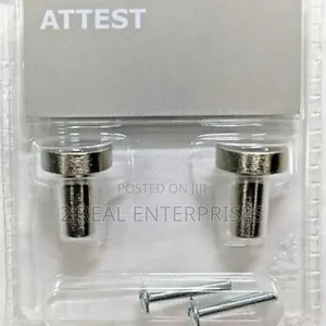 IKEA Attest Stainless Steel Cabinet Door Handles / Knobs (2 Pack)