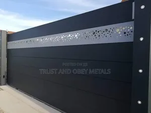 Galvanized Metal Gate