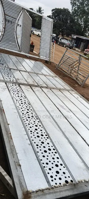 Galvanized Metal Gate